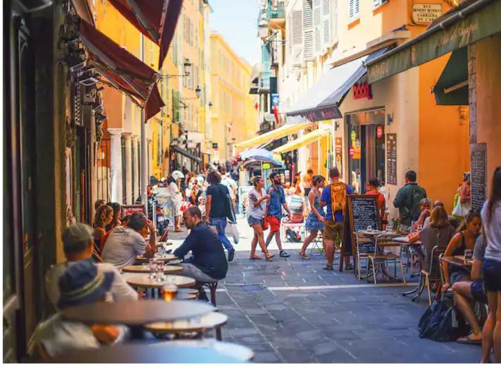 Old Town- 4 Pers, Vieux Nice, Ac, Wifi Bagian luar foto